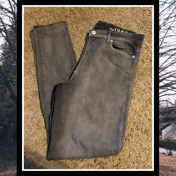 [Gap] Ladies Gray Skinny Jeans - Picture 1 of 4